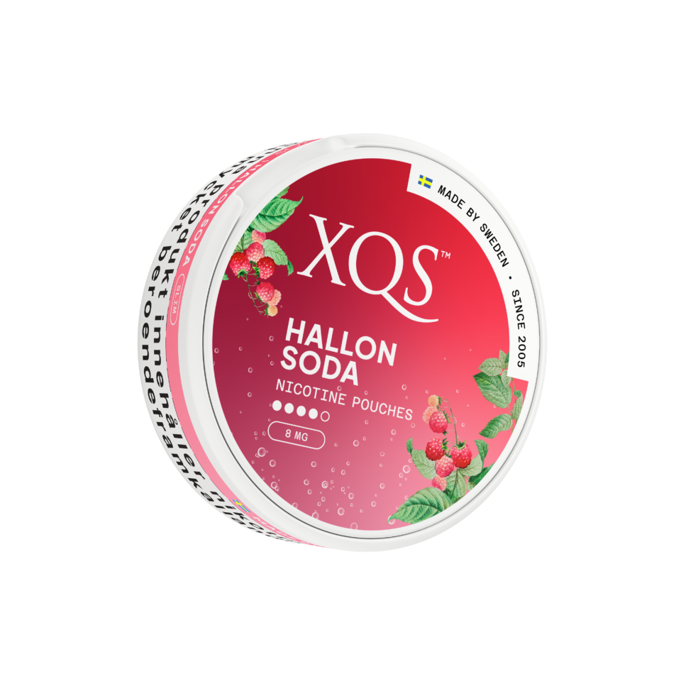 XQS Hallonsoda Strong