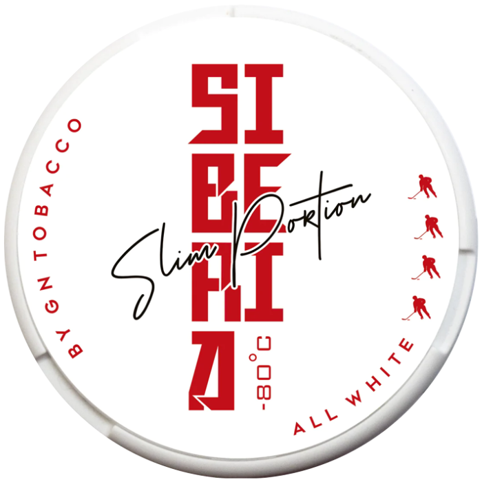 Siberia All White Slim Portion - 33mg/g