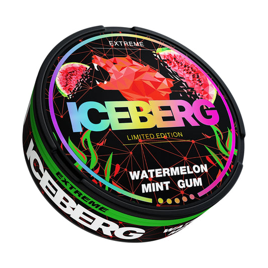 ICEBERG Watermelon Mint Gum - 50mg/g