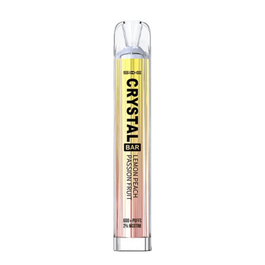 Crystal Vape Disposable Bar - Lemon Peach Passion Fruit - 20mg