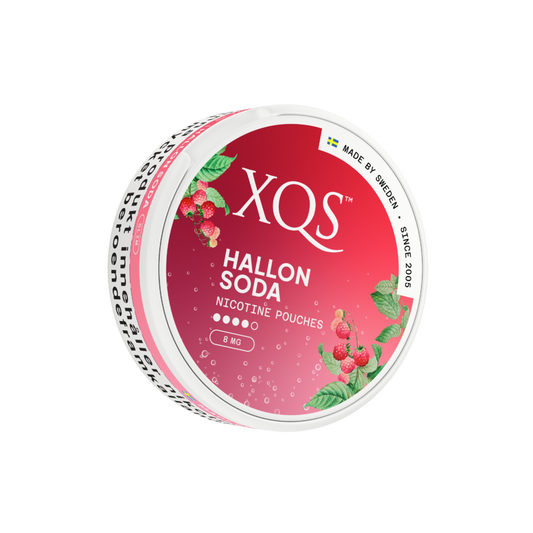 XQS Hallonsoda Strong