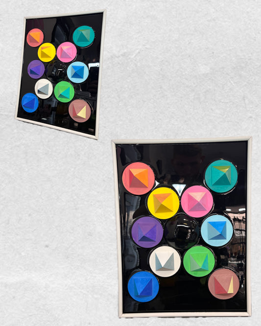 FRAMED ART (“Mathematics of Color”)