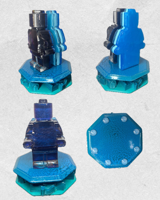 LEGO men ("Fifty Shades of Blue")