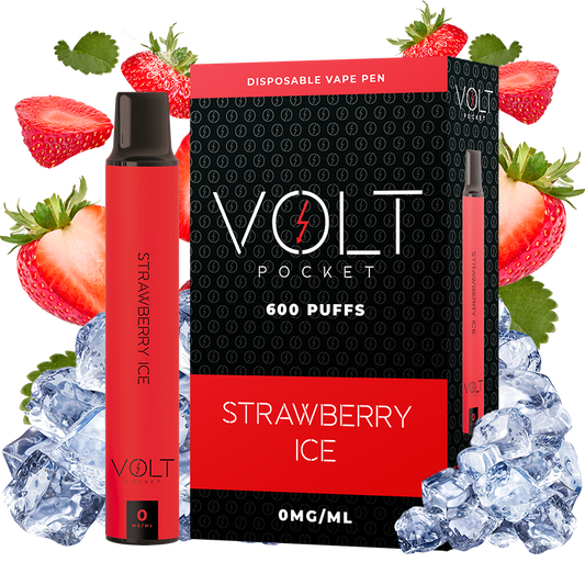 Volt Pocket Vape Disposable Pod - Strawberry Ice - 0mg